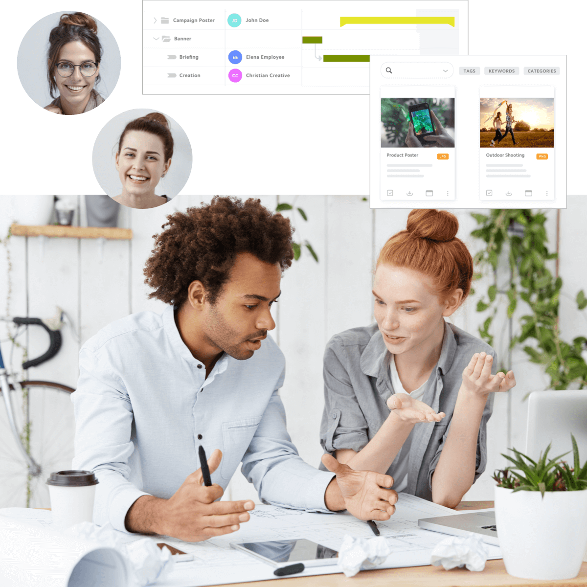Content Manager at work