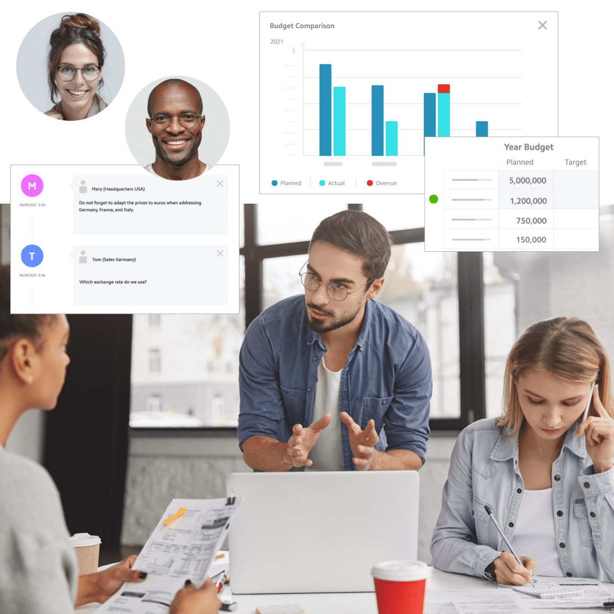 Marketing Finance Manager at work