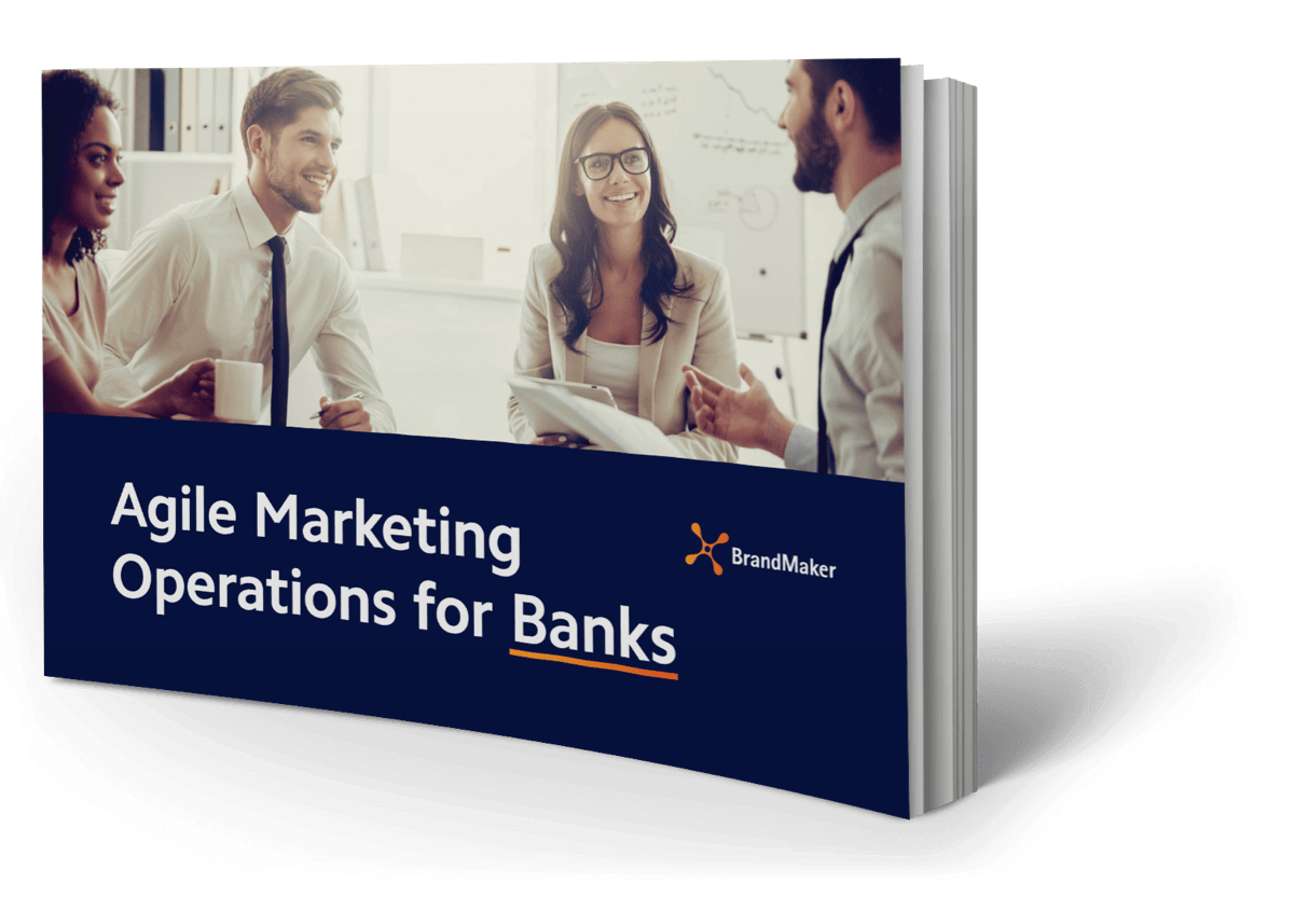 Mock up guide Agile marketing operations for banks