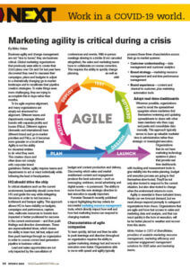 BrandMaker Articel in Sales & Marketing Management - Work in a covid World - Marketing agility is critical during a crisis
