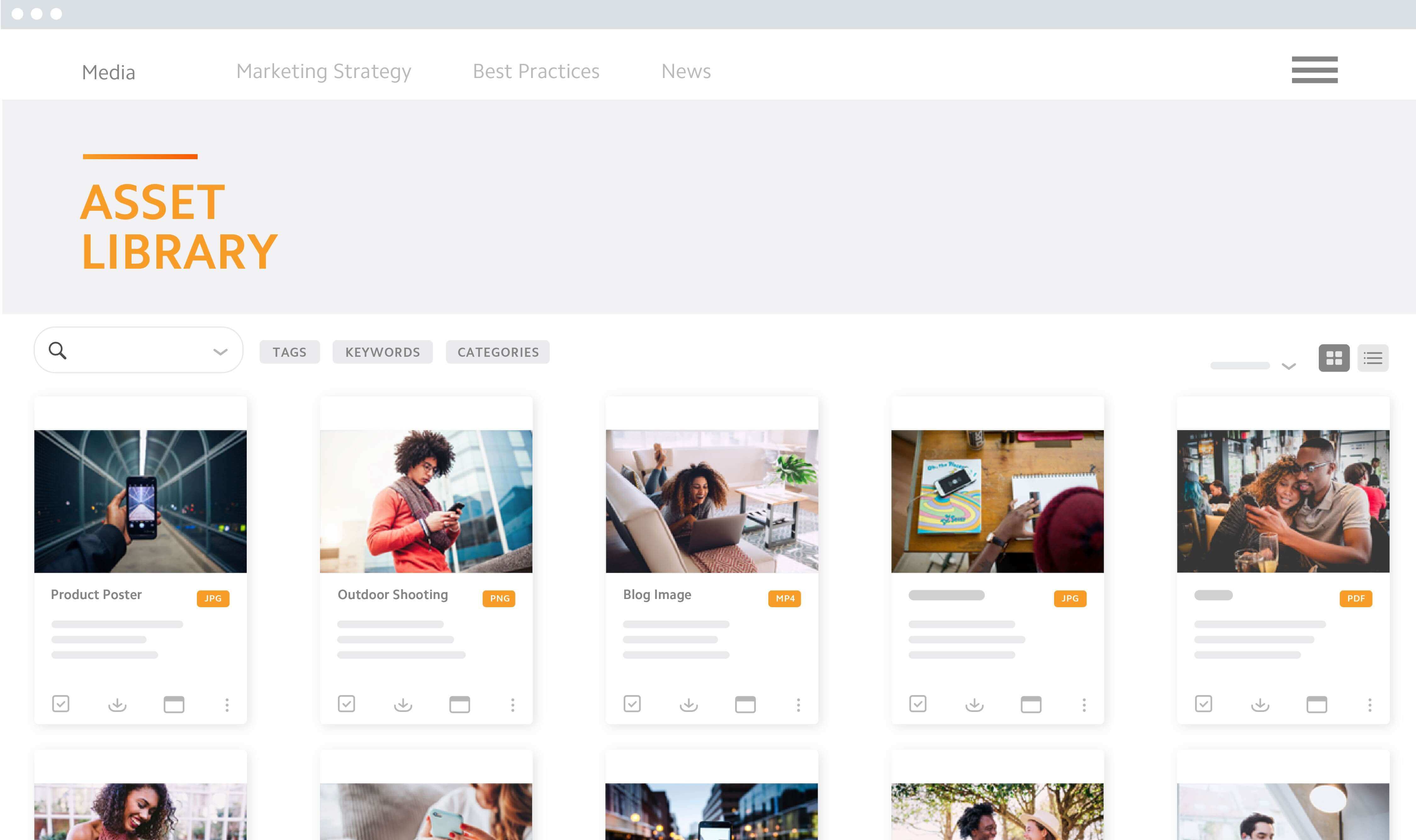 Brand Portal Asset Library