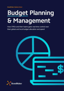BrandMaker Solution Brochure Budget Management English