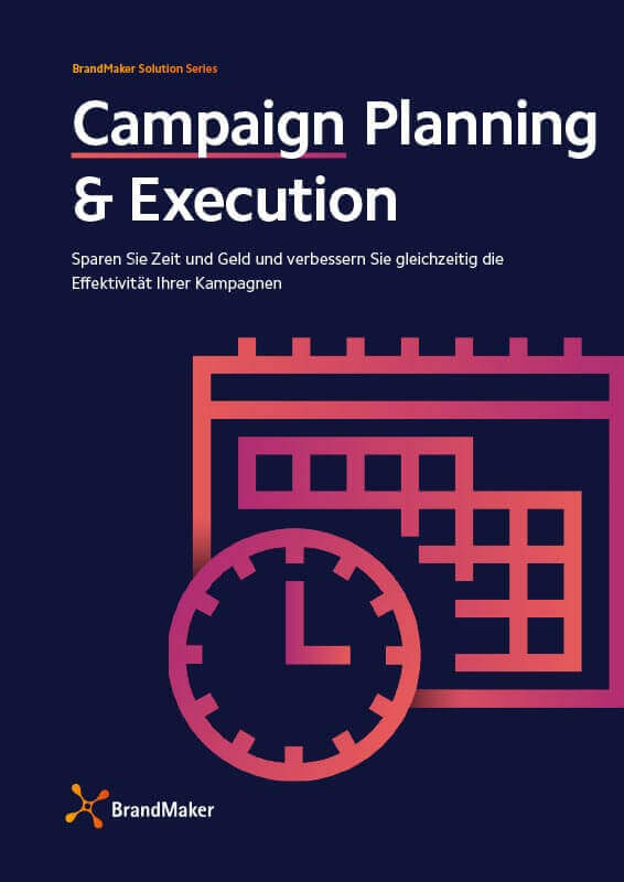 BrandMaker Solution Brochure Campaing Planning Deutsch